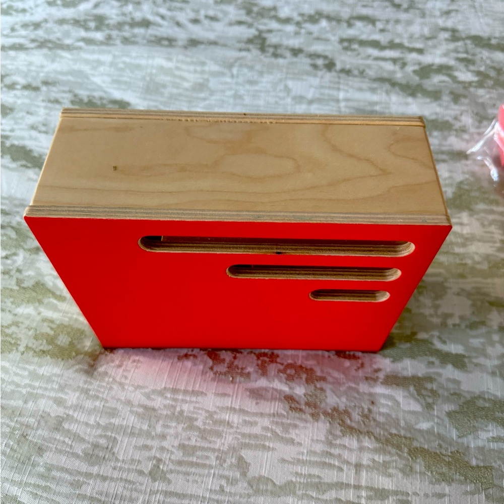 Lovevery wooden count  slider chute